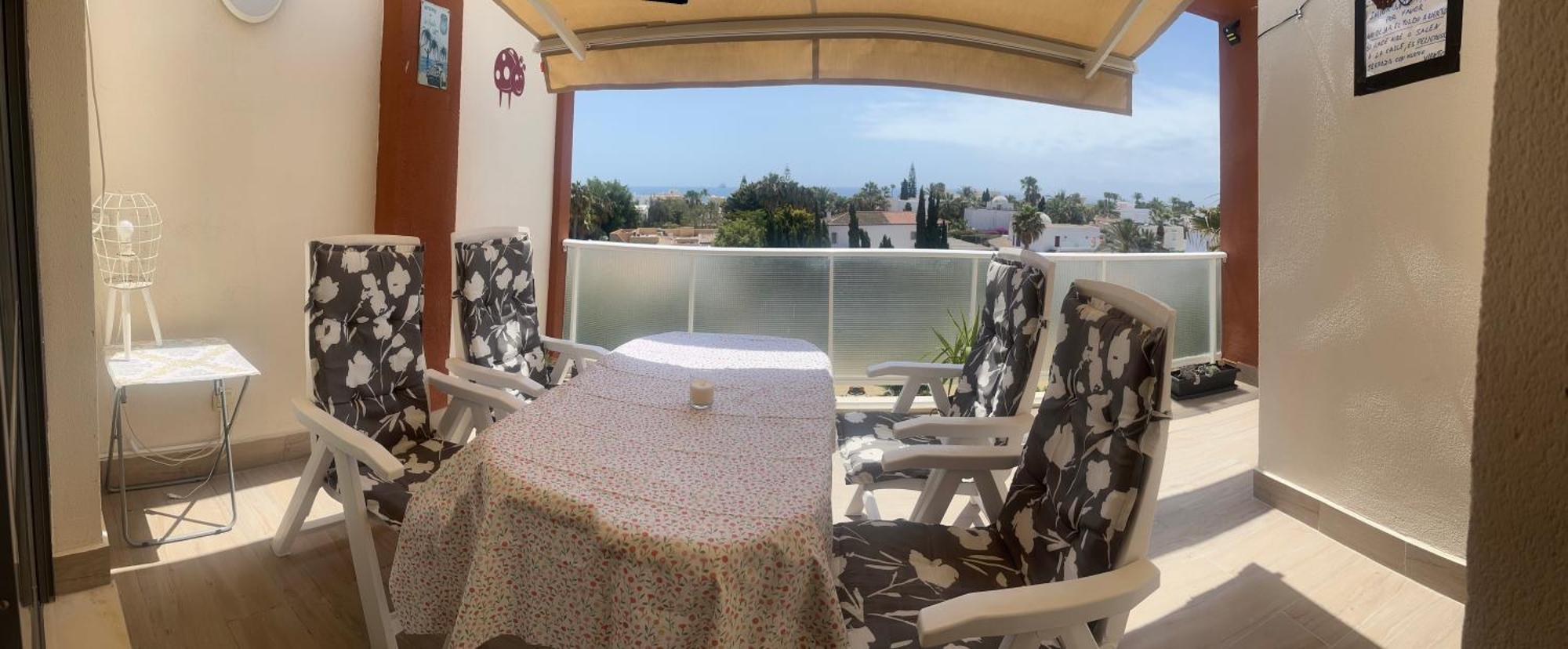 Los Pinos Del Mar - Atico Con Vistas Al Mar Vera Bagian luar foto